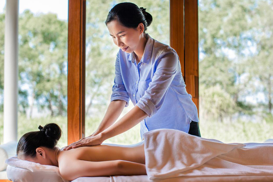 Providing massages services