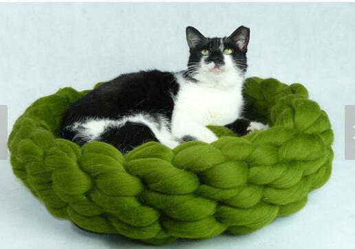 Woven Dog Bed