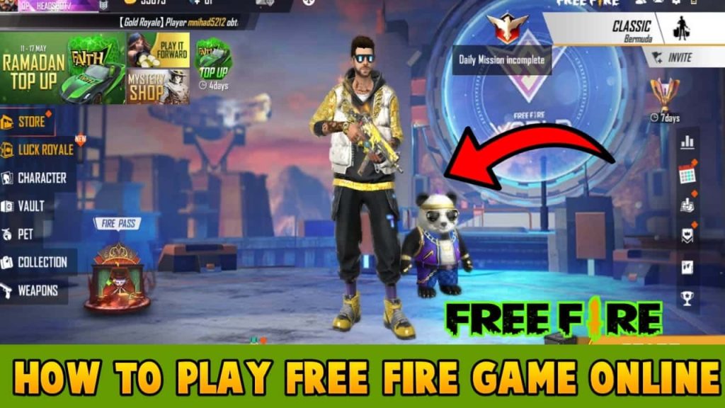 Free Fire Online Game